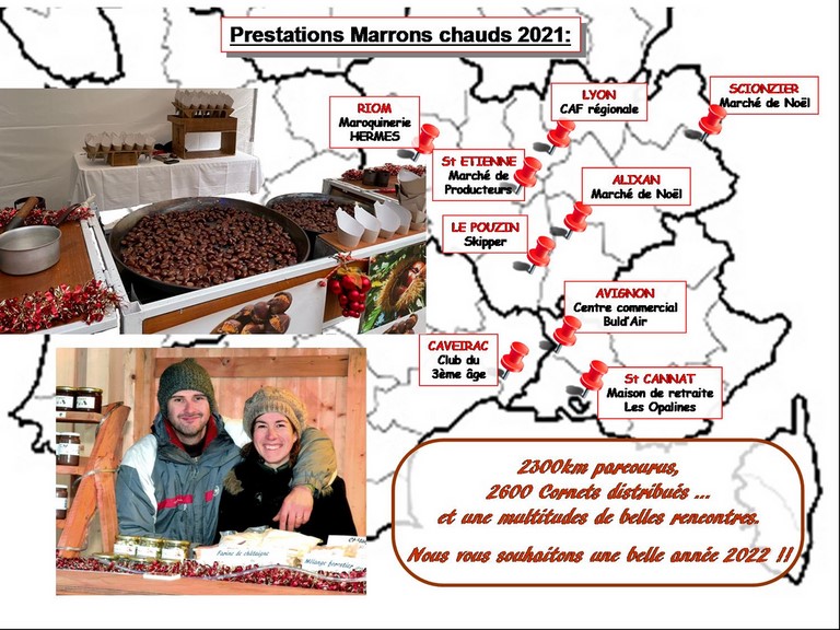 prestations marrons chauds